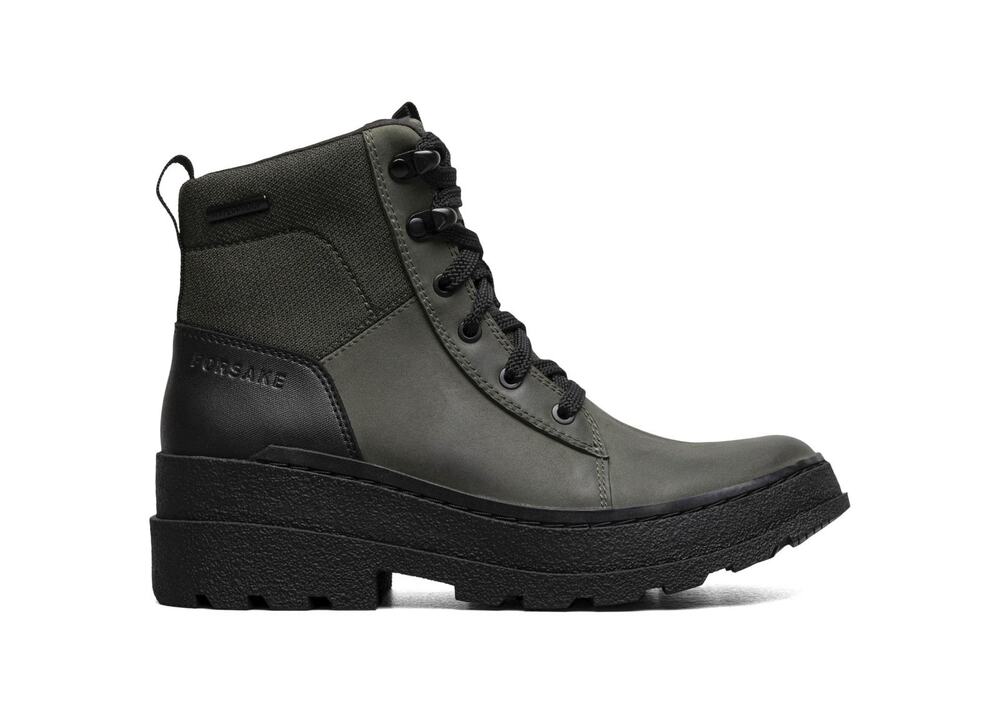 FORSAKE ISLA HIGH WP WOMEN'S WATERPROOF OUTDOOR BOOT, DARK GREEN, 8.5 M